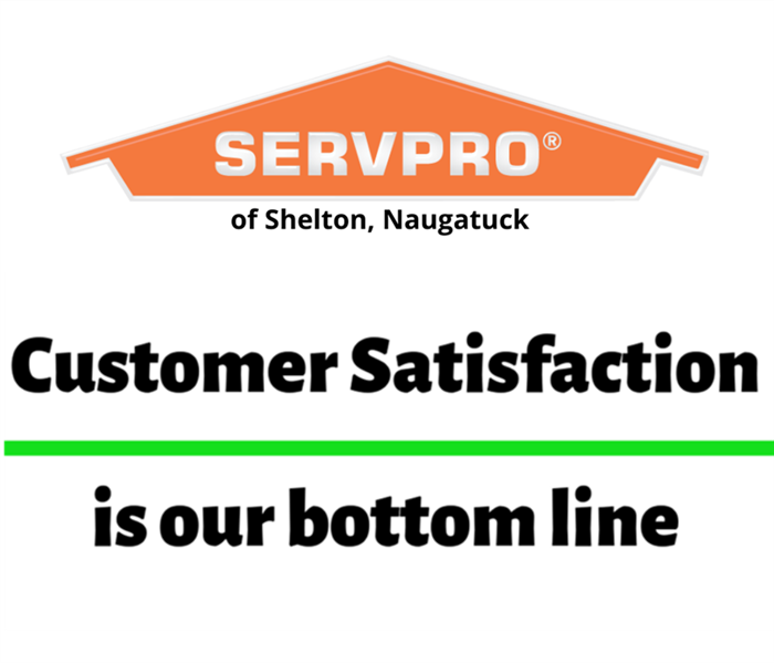 Graphic that says satisfaction is our bottom line